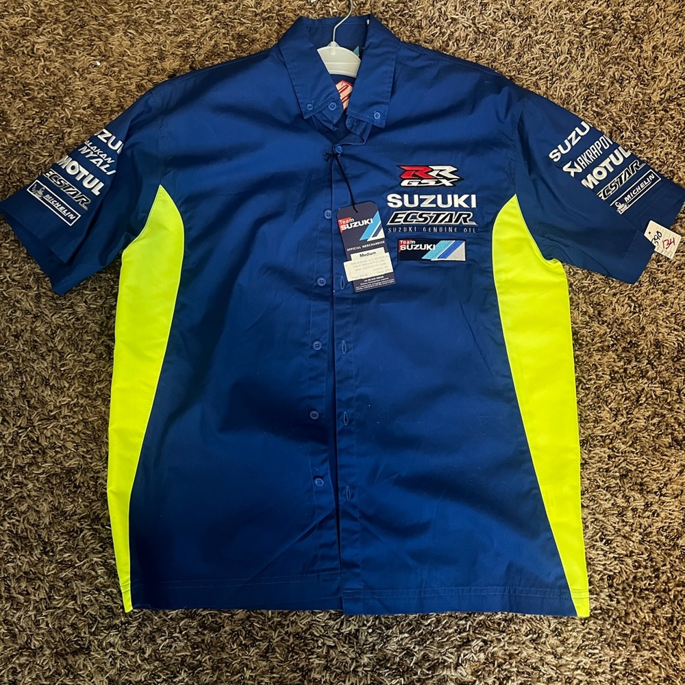 2017 Team SUZUKI ECSTAR Mens Pit Shirt